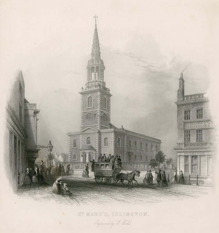 St Marys (nova igreja), Islington de English School