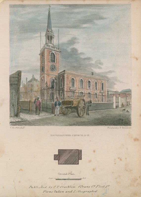 St Marys Church em Rotherhithe de English School