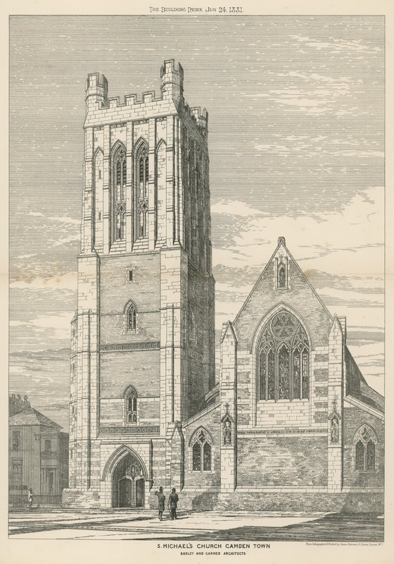 St Michaels Church em Camden Town de English School