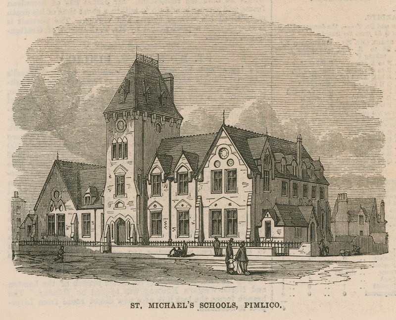 St Michaels Church em Pimlico de English School
