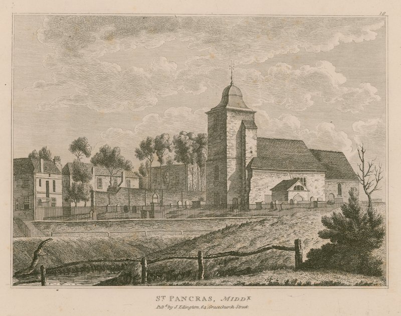 Igreja St Pancras, Londres, Middlesex de English School