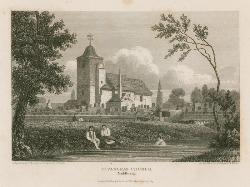 Igreja St Pancras, Londres, Middlesex de English School