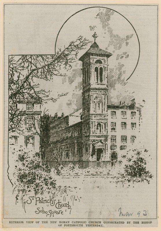 Igreja St Patricks, Soho Square de English School