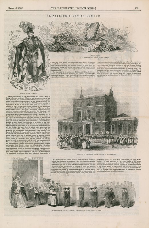 Dia de São Patrício em Londres de English School
