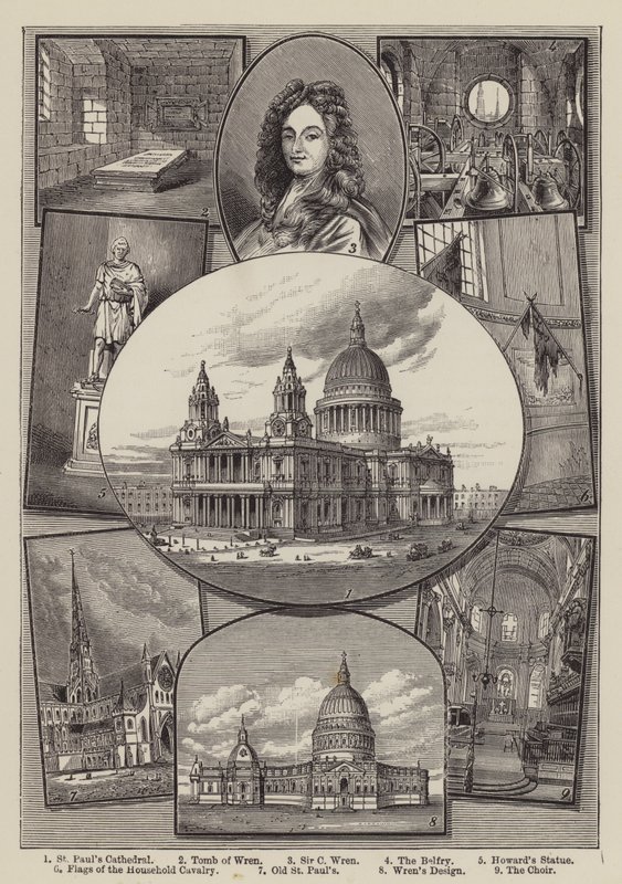 Catedral de São Paulo (gravura) de English School
