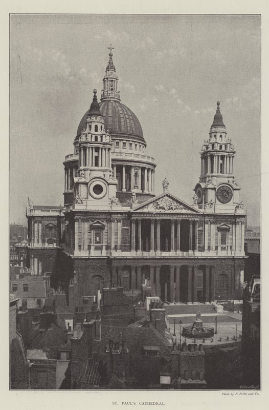 Catedral de São Paulo (gravura) de English School