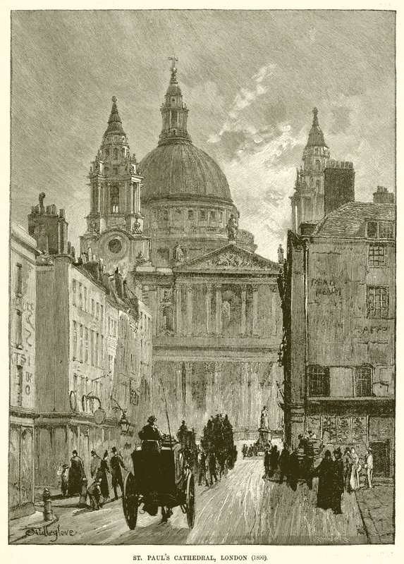 Catedral de São Paulo, Londres (1890) de English School