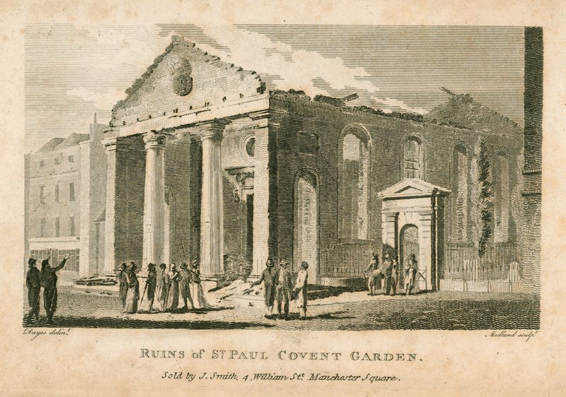 St Pauls, Covent Garden, Londres de English School