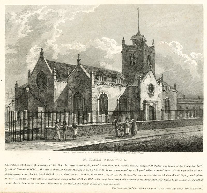 St Pauls, Shadwell, Londres de English School