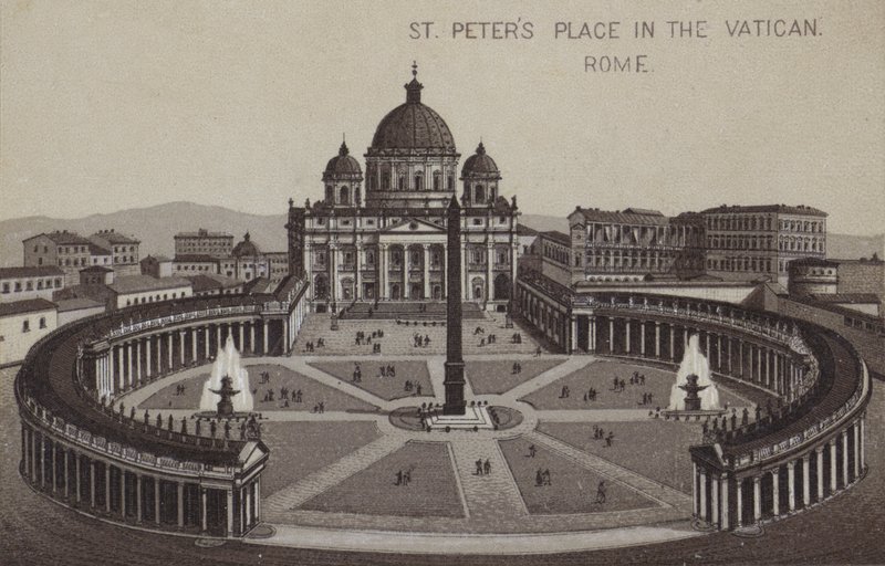 Praça de São Pedro, Cidade do Vaticano, Roma, Itália de English School