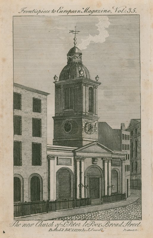 St Peters the Poor, Londres de English School