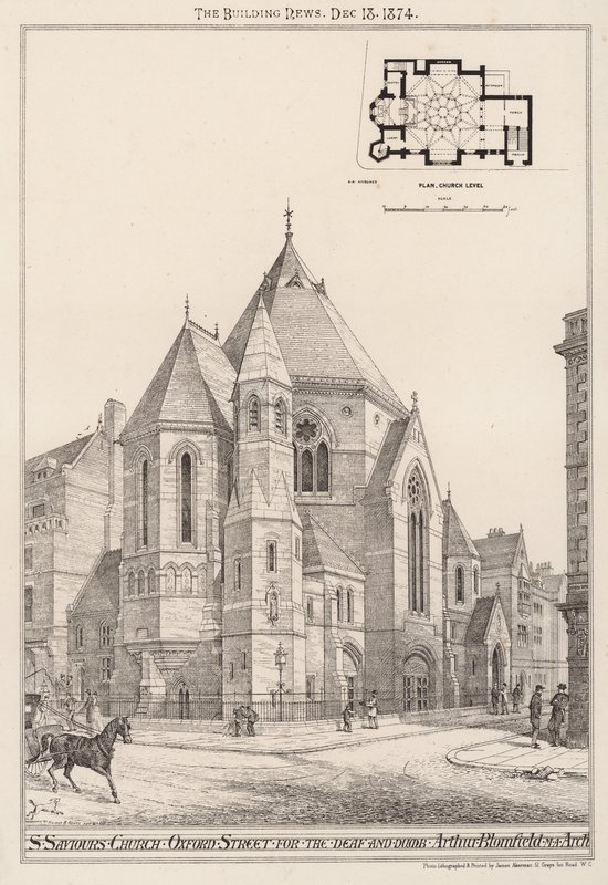 St Saviours Church, Oxford Street, para os surdos e mudos de English School