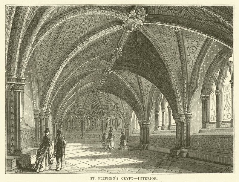 A Cripta de São Estêvão, interior (gravação) de English School