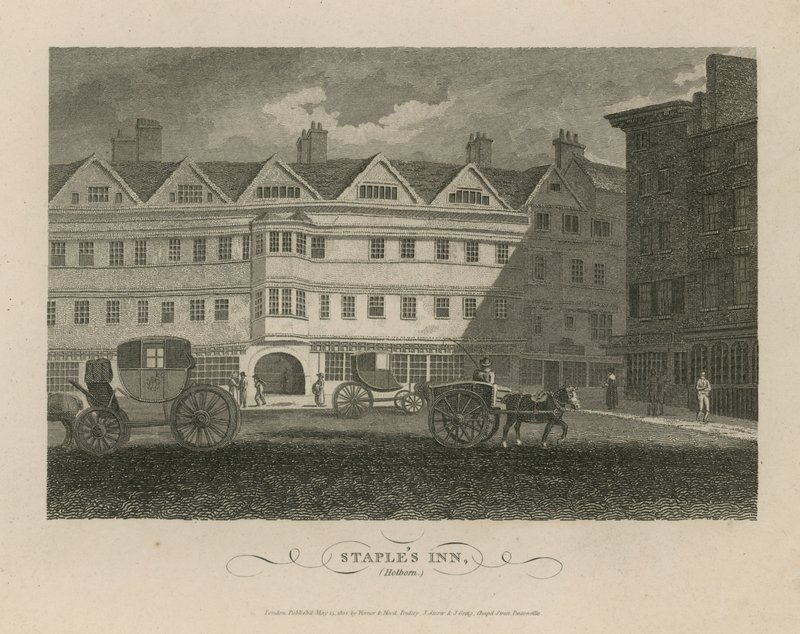Staples Inn em Holborn de English School