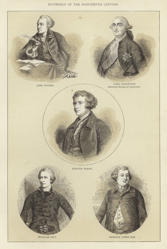 Estadistas do século XVIII de English School