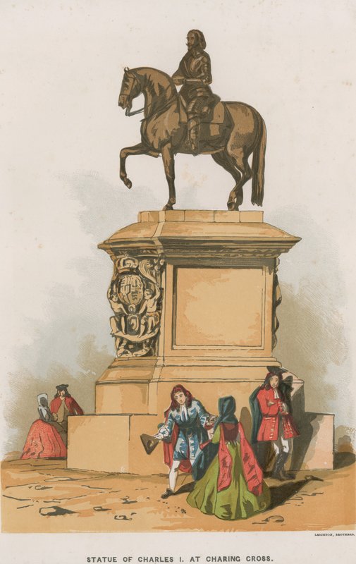 Estátua de charles i de English School