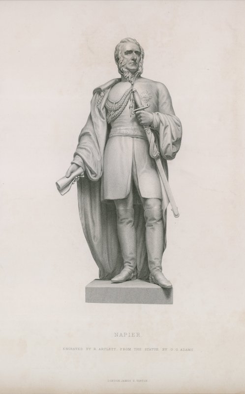 Estátua de Charles James Napier de English School