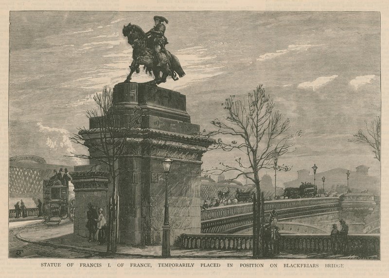 Estátua de Francisco I da França de English School