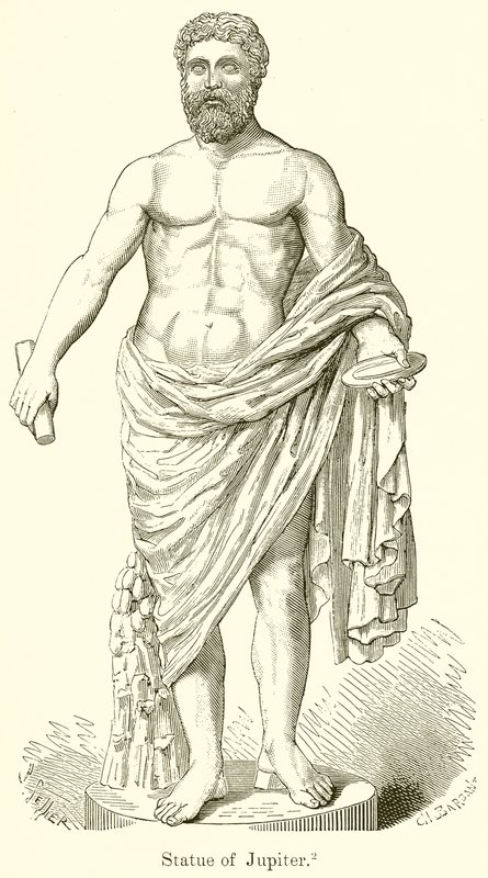 Estátua de júpiter de English School