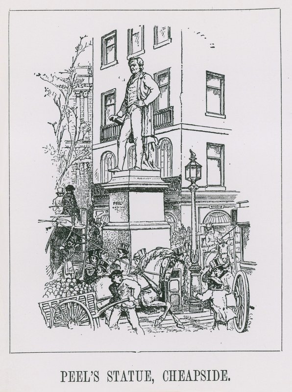 Estátua de peel de English School