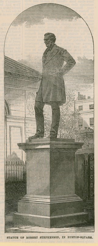 Estátua de Robert Stephenson de English School