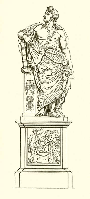 Estátua de senhor william jones de English School