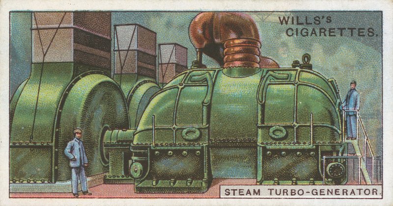 Turbo Gerador de Vapor de English School