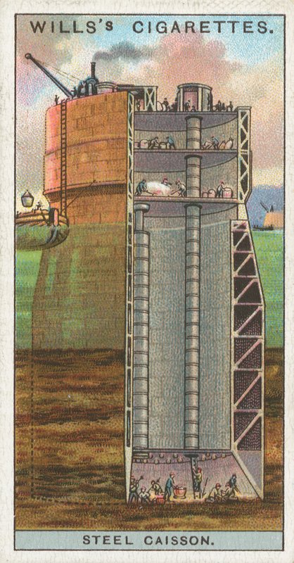 Steel Caisson de English School