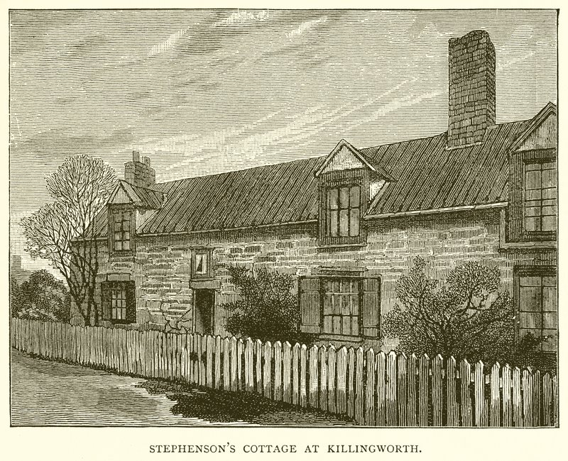 Stephensons Cottage em Killingworth de English School