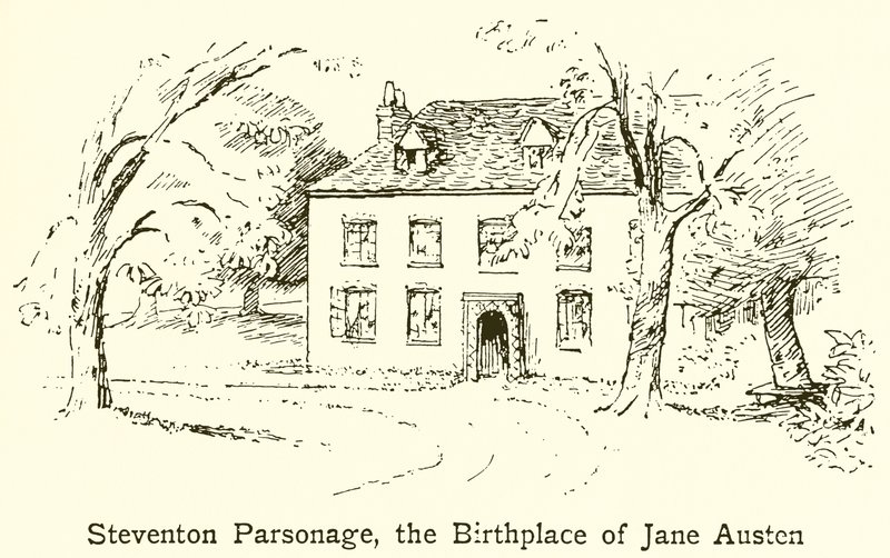 Parsonage de Steventon, o lugar de nascimento de Jane Austen de English School