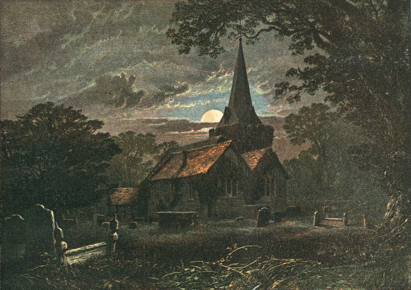 Stoke Pogis Churchyard de English School