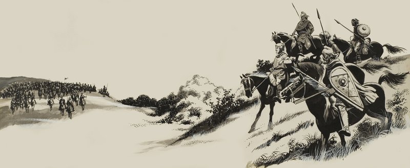 Ilustração da história de English School