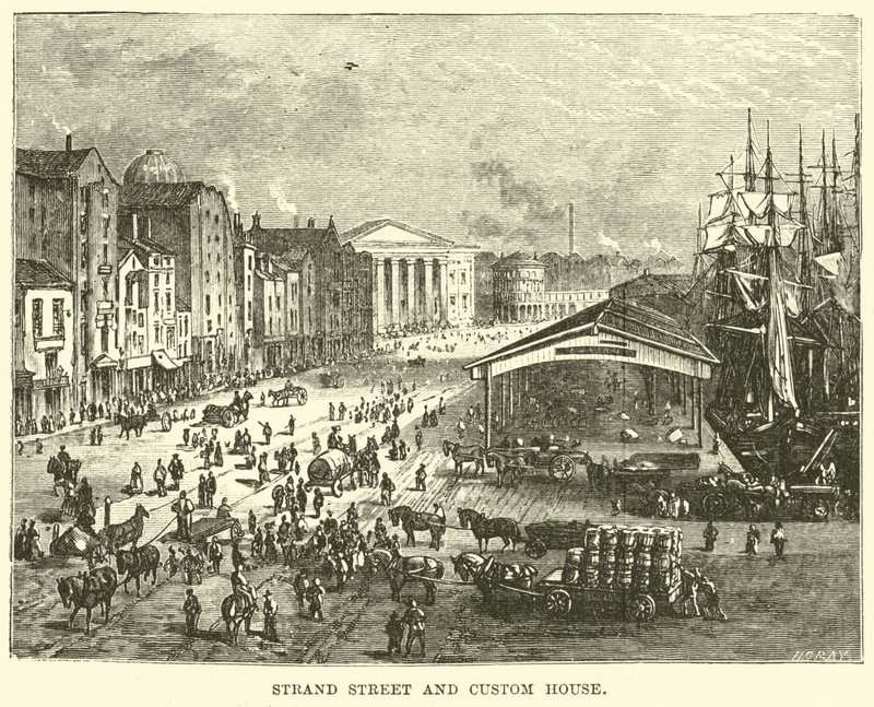 Strand Street e Custom House de English School