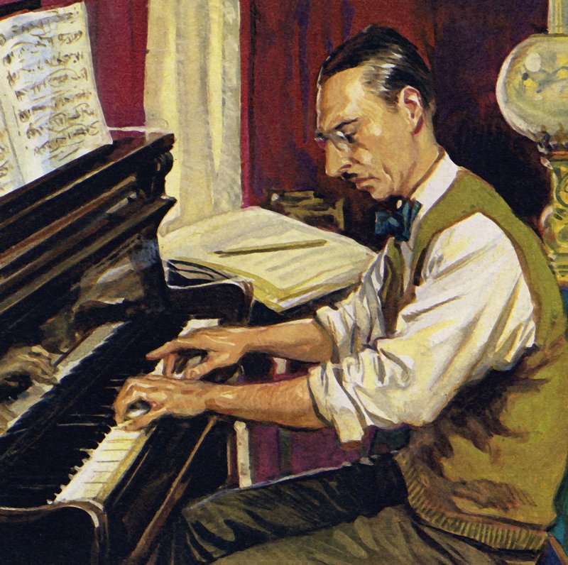 Stravinsky teve algumas lições de Rimsky-Korsakov de English School