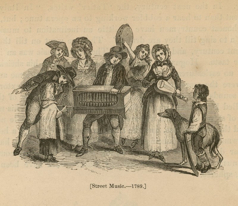 Música de rua de English School