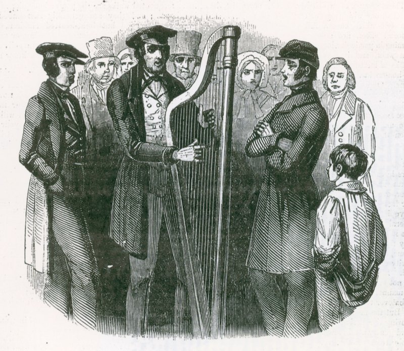 Músicos de rua de English School