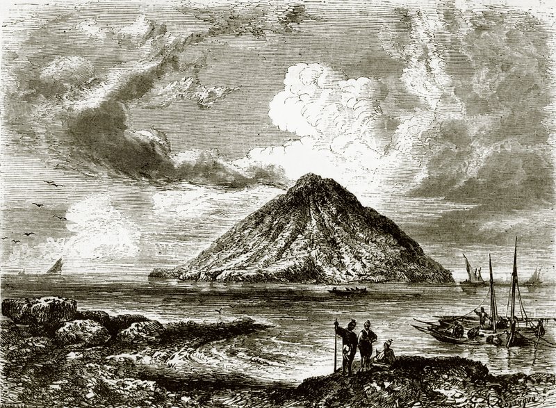 Stromboli - uma das ilhas Lipari, perto da Sicília de English School