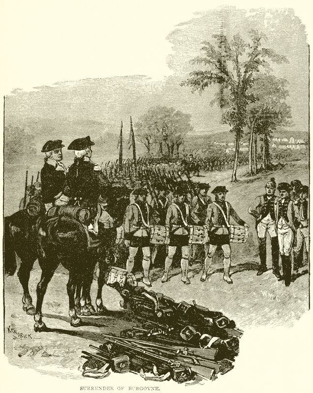 Rendição de Burgoyne de English School