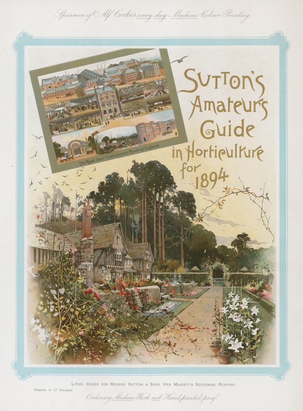 Suttons Amateurs Guide in Horticulture para 1894 de English School
