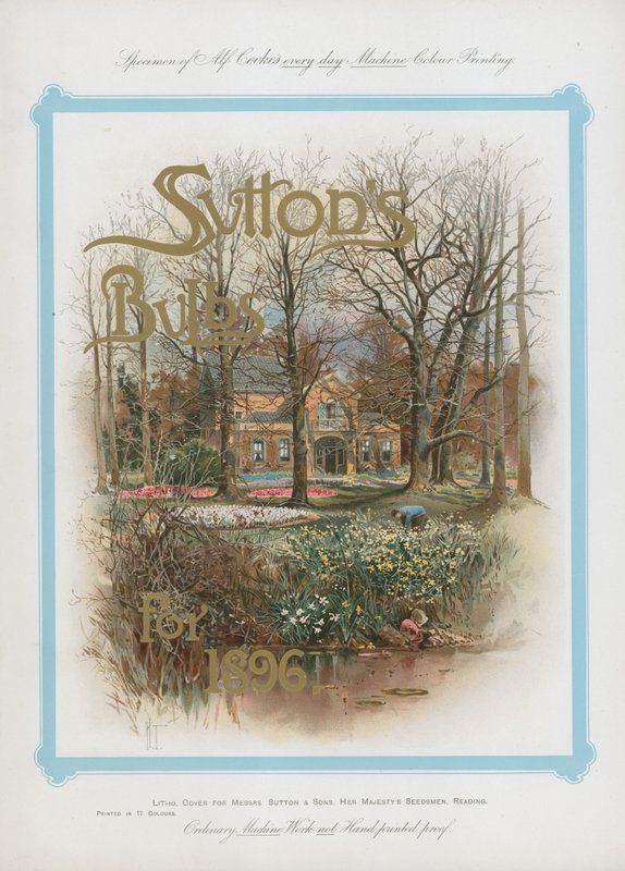 Lâmpadas Suttons para 1896 de English School