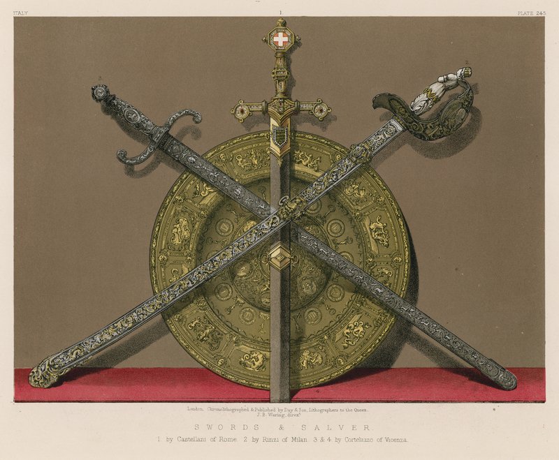 Espadas e Salver de English School