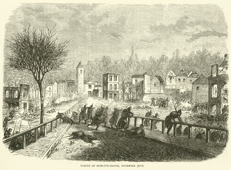 Tomada de Brie-sur-Marne, 30 de novembro, novembro de 1870 de English School