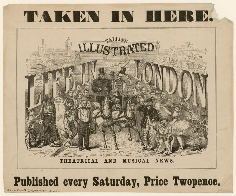 Talliss ilustrou a vida em Londres de English School