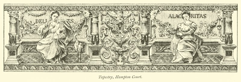 Tapeçaria, Hampton Court de English School