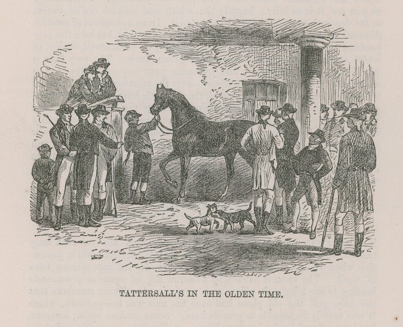 Tattersalls no tempo antigo de English School