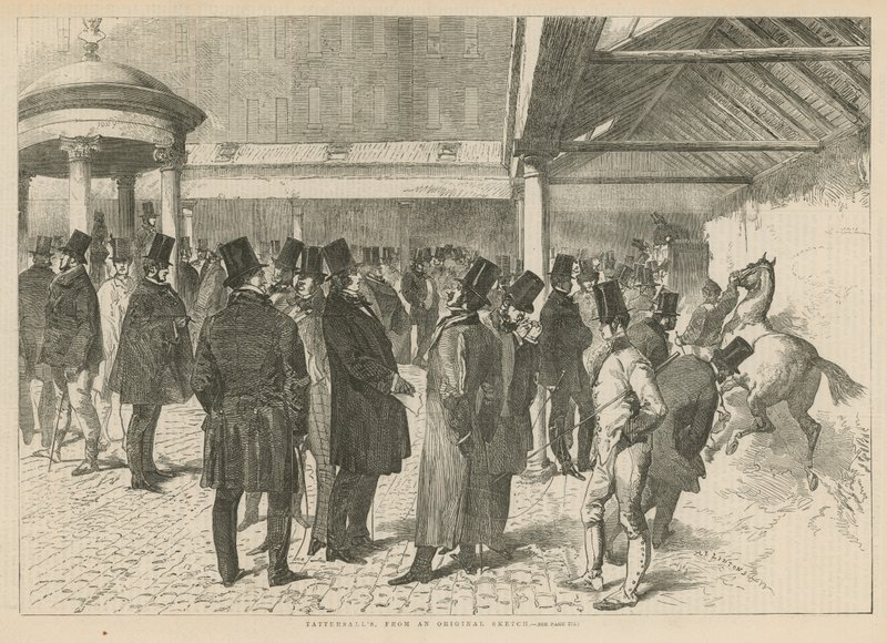 Leilões de cavalos de corrida Tattersalls de English School