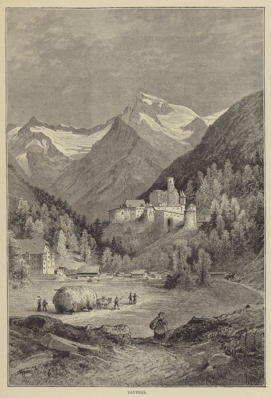 Taufers (gravura) de English School