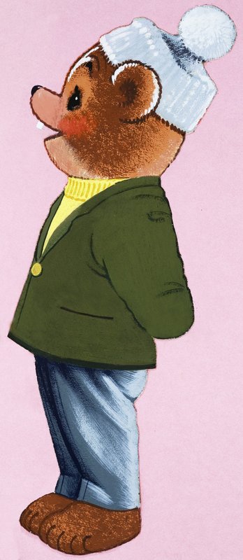 Ursinho de pelúcia (com objetos escondidos) de English School