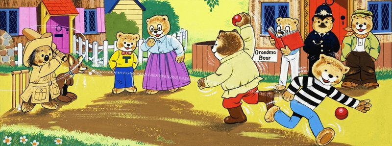 Ursinho de pelúcia (com objetos escondidos) de English School
