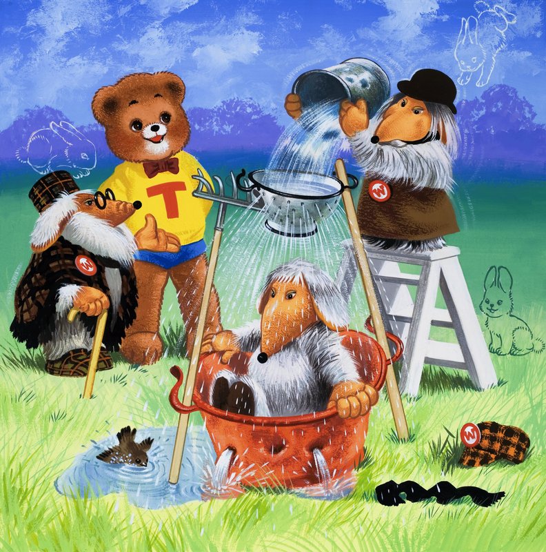 Ursinho de pelúcia (com objetos escondidos) de English School